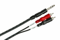 HOSA TRS-203 1/4 inç TRS (M) Dual RCA (M) Insert kablo 3 mt.