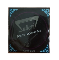 Salieri 0.20 mm Siyah Elektro Bağlama Teli - 020 Takım