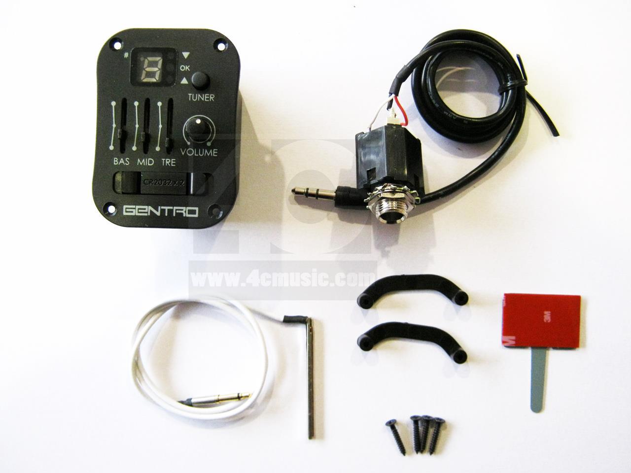 GENTRO S3T 3 BAND EQUALİZER+TUNER+SAZ İÇİN EŞİKALTI :GENTRO K - 48.38 ...