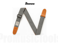 Ibanez DCS50D-CGY Designer Collectible Guitar Straps - Gitar Askısı Charcoal Gray